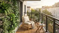 7 Dinding Balkon Kombinasi Tanaman Vertikal, Inspirasi Desain yang Bikin Hunian Lebih Hidup