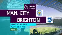 Premier League_Manchester City Vs Brighton (Bola.com/Adreanus Titus)