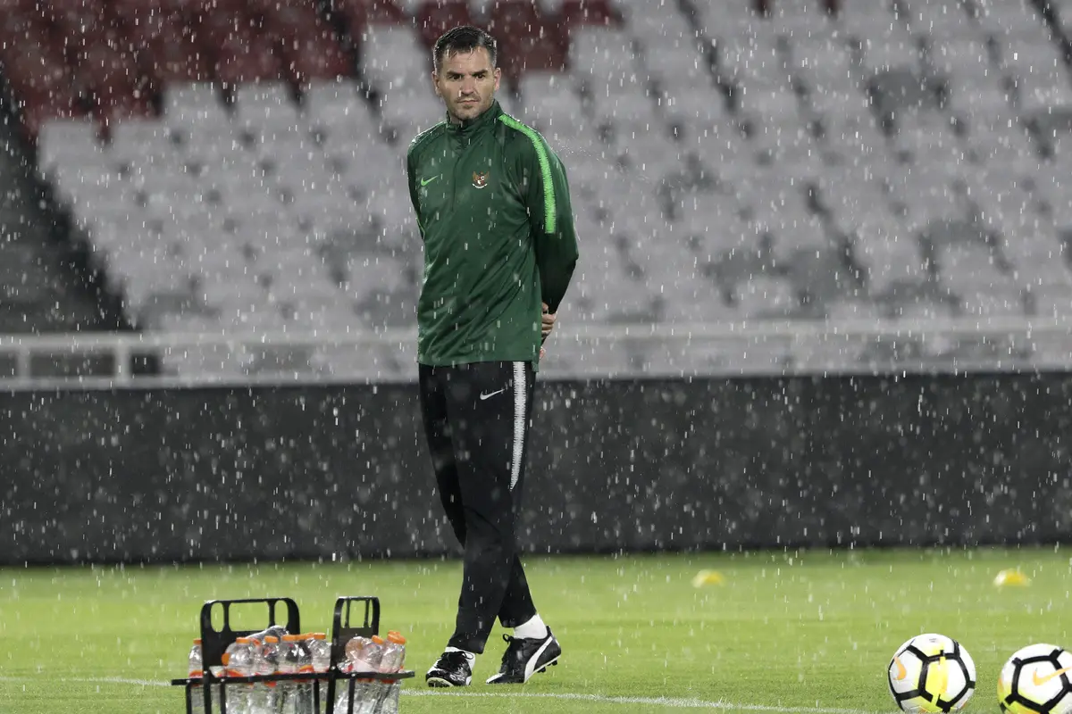 Latihan Timnas Indonesia