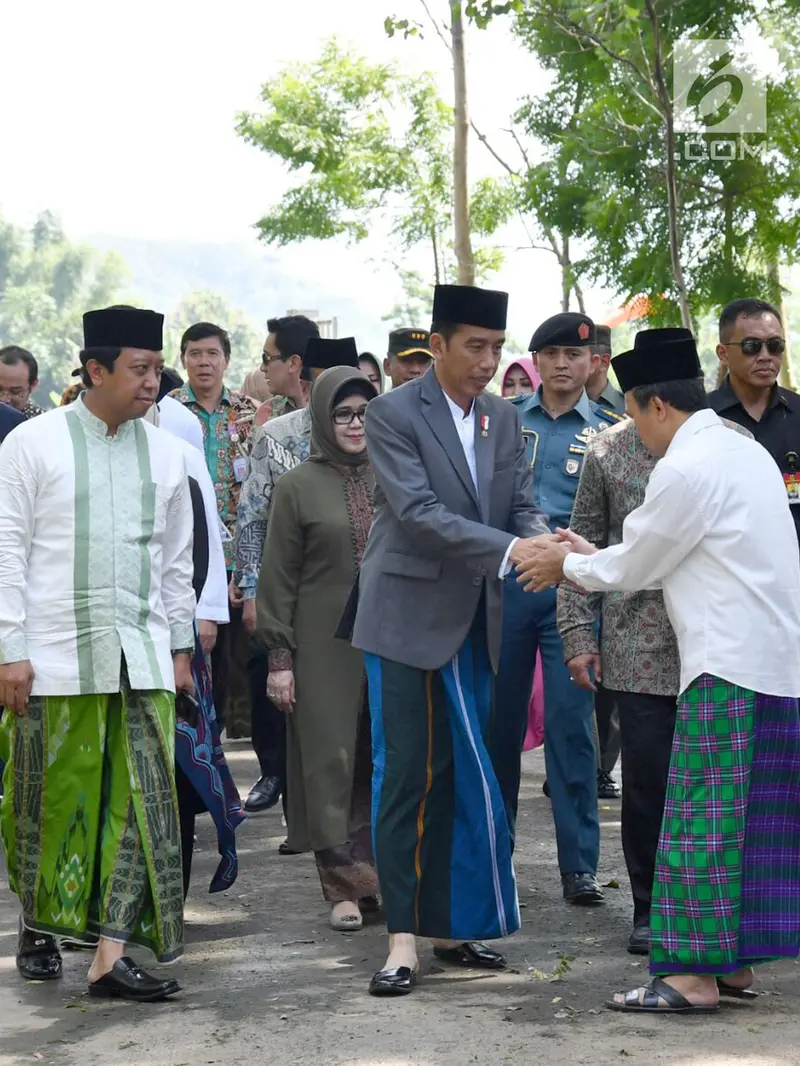 Jokowi Hadiri Haul Majemuk Masyayikh di Situbondo