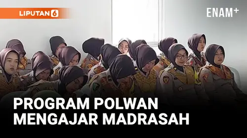 VIDEO: Polwan Masuk Madrasah Untuk Mengajar Generasi Muda