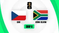 Ilustrasi Ceko vs Afrika Selatan di Piala Dunia 2026. (Dok. Multimedia KLY)