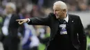 Pelatih berpengalaman, Giovanni Trapattoni memiliki aturan kepada pemainnya untuk menghindari konsumsi makanan yang mengandung jamur di hari pertandingan. Sampai saat ini tak ada yang tahu alasan Trapattoni membuat larangan tersebut. (Foto: AFP/Franck Fife)