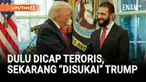 Presiden Amerika Serikat Donald Trump menyambut Presiden Suriah Ahmad al-Sharaa di Gedung Putih setelah secara resmi mencabut sanksi terhadap negara itu. Langkah ini menandai babak baru hubungan Washington–Damaskus.