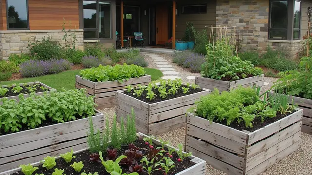 Desain Rumah Ramah Lingkungan dengan Kebun Sayur