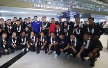FOTO: Juara Piala AFF 2024, Timnas Futsal Indonesia Disambut Bak Pahlawan Saat Tiba di Tanah Air