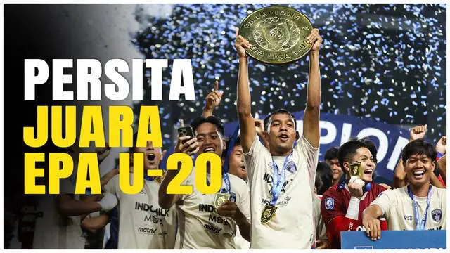 Persita Tangerang U-20 berhasil meraih gelar juara Elite Pro Academy Liga 1 U-20 musim 2024/2025. Mereka sukses memantapkan gelar setelah menang di final kontra Dewa United pada Sabtu (22/2/2025)