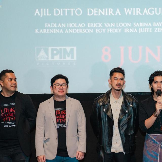6 Potret Fandy Christian Hadiri Gala Premiere Film, Hindari Pertanyaan Wartawan