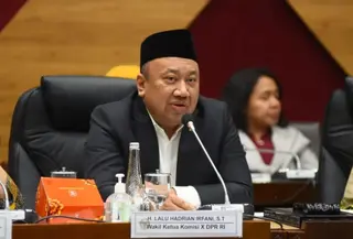 Wakil Ketua Komisi X DPR dari Fraksi Partai Kebangkitan Bangsa (Fraksi PKB) Lalu Hadrian Irfani. (Istimewa)