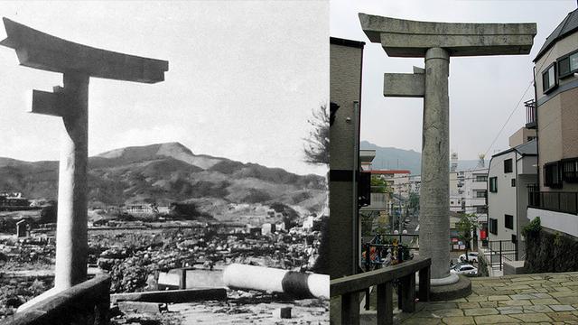 Dulu Dan Kini Foto Dramatis Hiroshima Nagasaki Setelah Dibom Atom