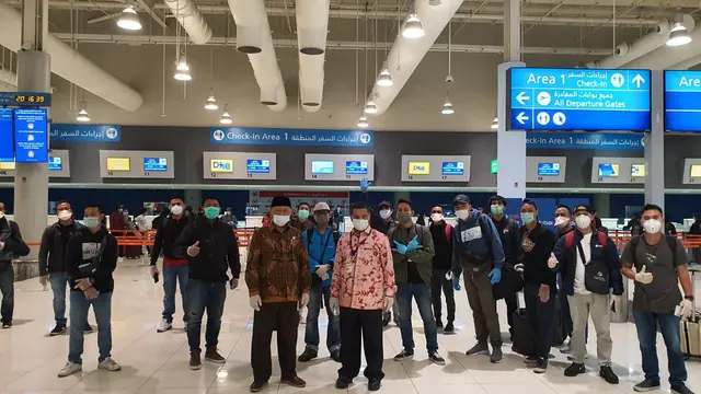 Pemerintah telah berhasil memulangkan (repatriasi) 204 Pekerja Migran Indonesia Anak Buah Kapal (PMI-ABK) yang terdampak Corona COVID-19 (KBRI Abu Dhabi)