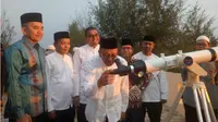 Hilal menandai masuknya bulan Syawal 1440 Hijriah tidak terlihat di Aceh hingga magrib ini, Senin, 3 Juni 2019.