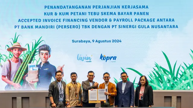 Bank Mandiri Gandeng PT SGN Guna Bangun Ekosistem Pertanian Berkelanjutan