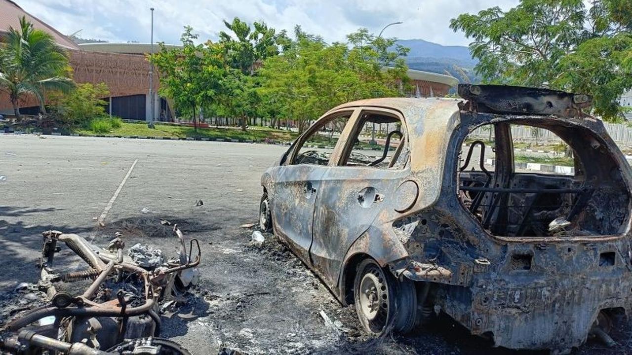 Polres Jayapura Olah TKP Kericuhan Stadion Lukas Enembe, Situasi Kondusif