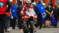 Pebalap Ducati, Jorge Lorenzo, menilai kunci untuk memenangi balapan di Sirkuit Motegi pada MotoGP Jepang adalah pemilihan ban yang tepat. (dok. MotoGP)