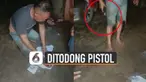 Detik-detik kejadian itu direkam oleh kamera ponsel kurir.