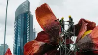 Ketika Stasiun BNI City Jadi Taman Karya Seni, Akar Perjalanan Beri Makna Berbeda