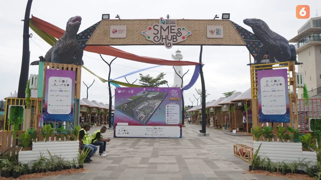 Booth MIND ID Galeri di Side Event KTT ASEAN 2023