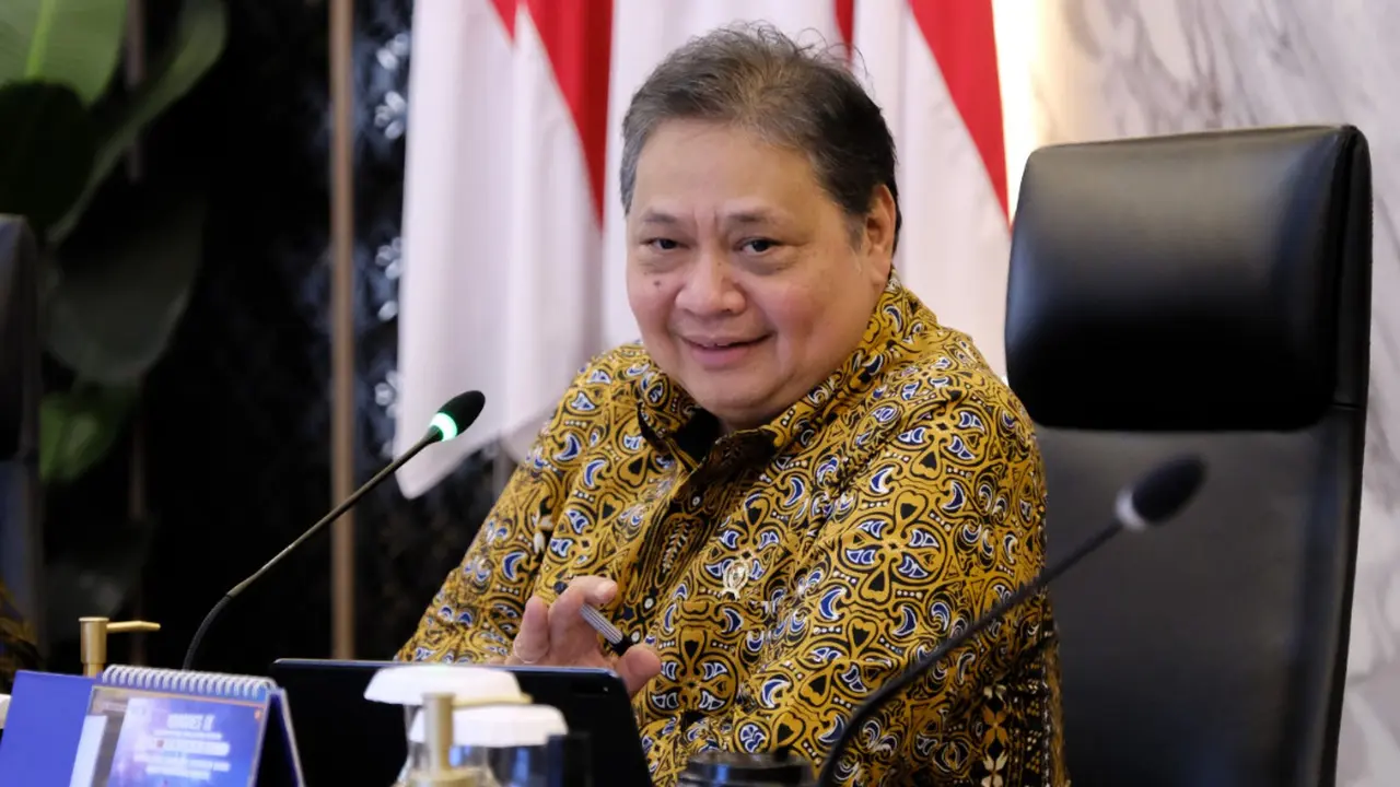 Menteri Koordinator Bidang Perekonomian Airlangga Hartarto, selaku Ketua Dewan Nasional Kawasan Ekonomi Khusus (KEK). (Foto: Kemenko Perekonomian)