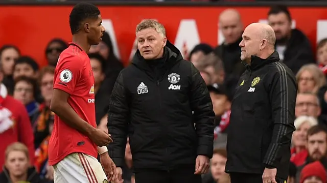 Manajer Manchester United, Ole Gunnar Solskjaer.