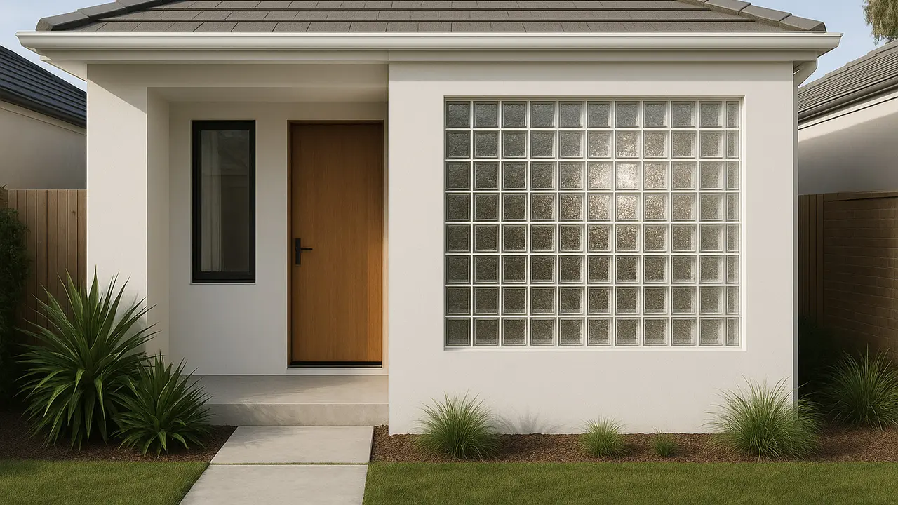 7 Model Rumah dengan Glass Block yang Lagi Tren, Estetik dan Hemat Cahaya