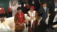 Tampilan Jokowi-Iriana dan JK-Mufidah Kalla di Pembukaan Asian Games 2018