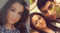 Adik Zayn Malik, Safaa Malik, dapat ancaman dibunuh lantaran hamil diusia 17 tahun. (Sumber: Instagram/@safaaazadmt/@zaynxslays_)