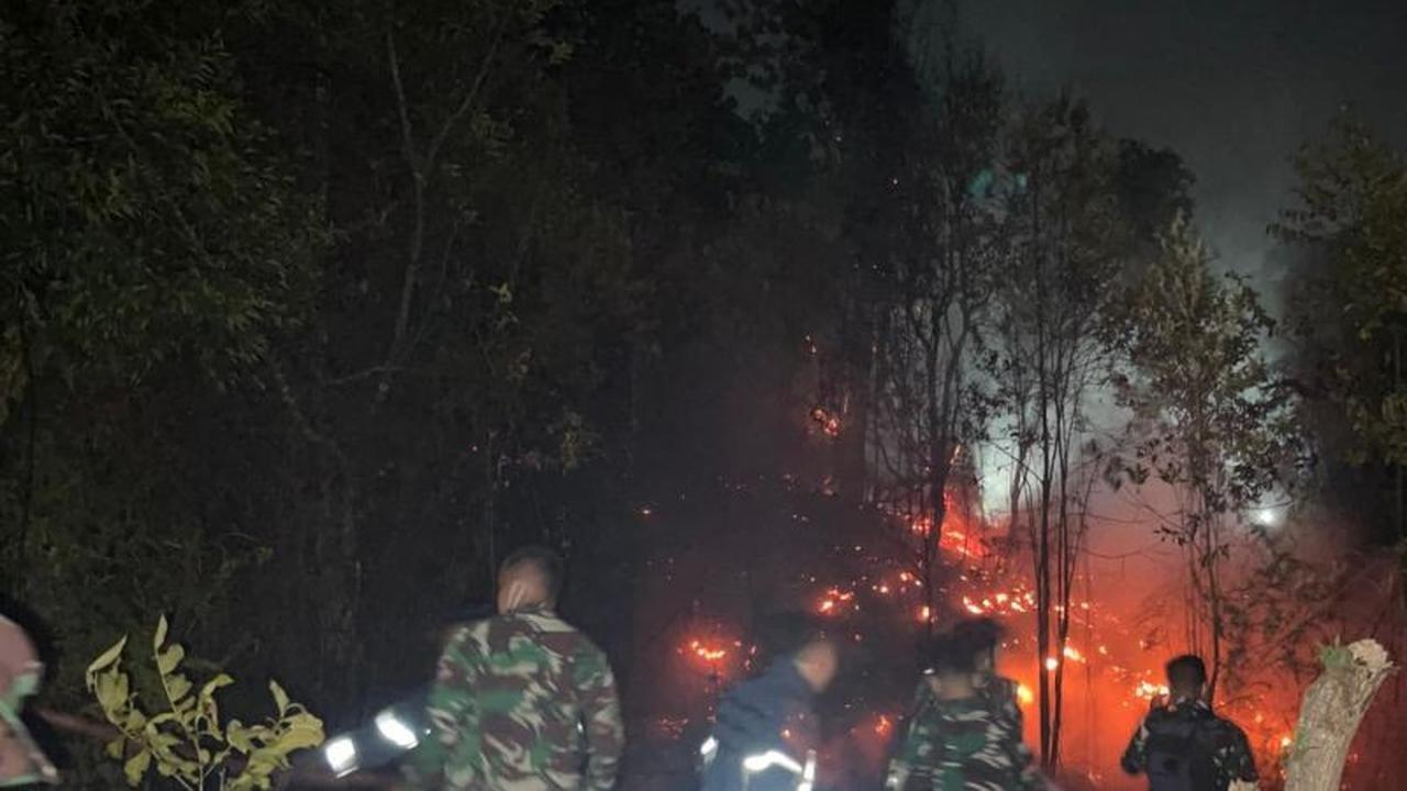 Lanud Hang Nadim Sigap Tangani Kebakaran Lahan Batam, Cegah Gangguan Penerbangan Internasional
