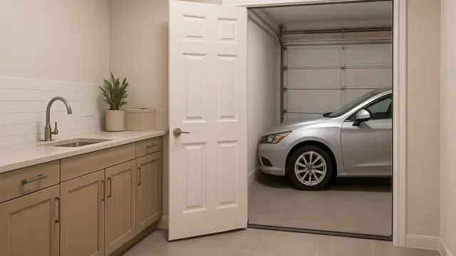 Model Rumah dengan Garasi Tersembunyi