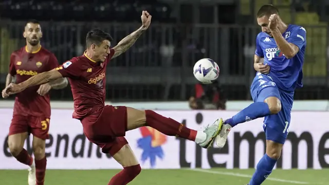 Foto: Dybala dan Abraham Cetak Gol, AS Roma Jinakkan Empoli di Liga Italia