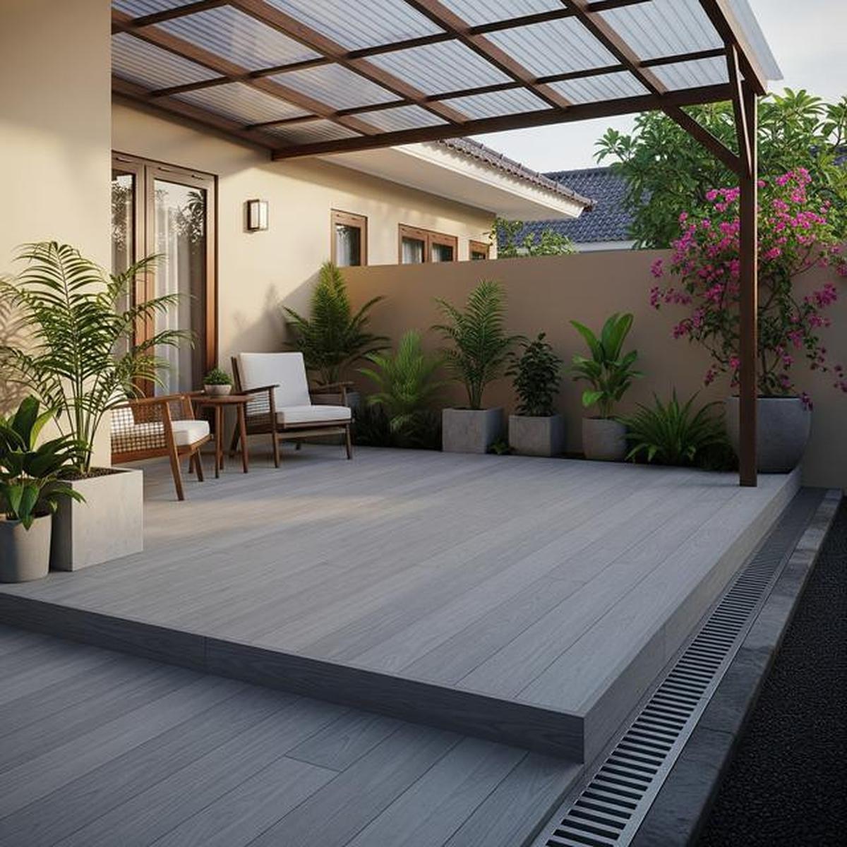 9 Desain Teras Rumah Tetap Kering saat Hujan, Inspirasi Estetis dan Fungsional