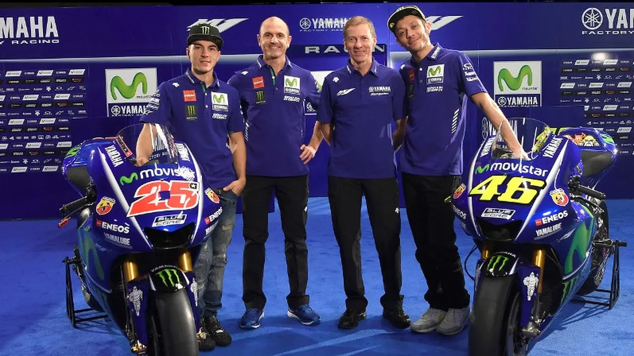 Valentino Rossi dan Maverick Vinales