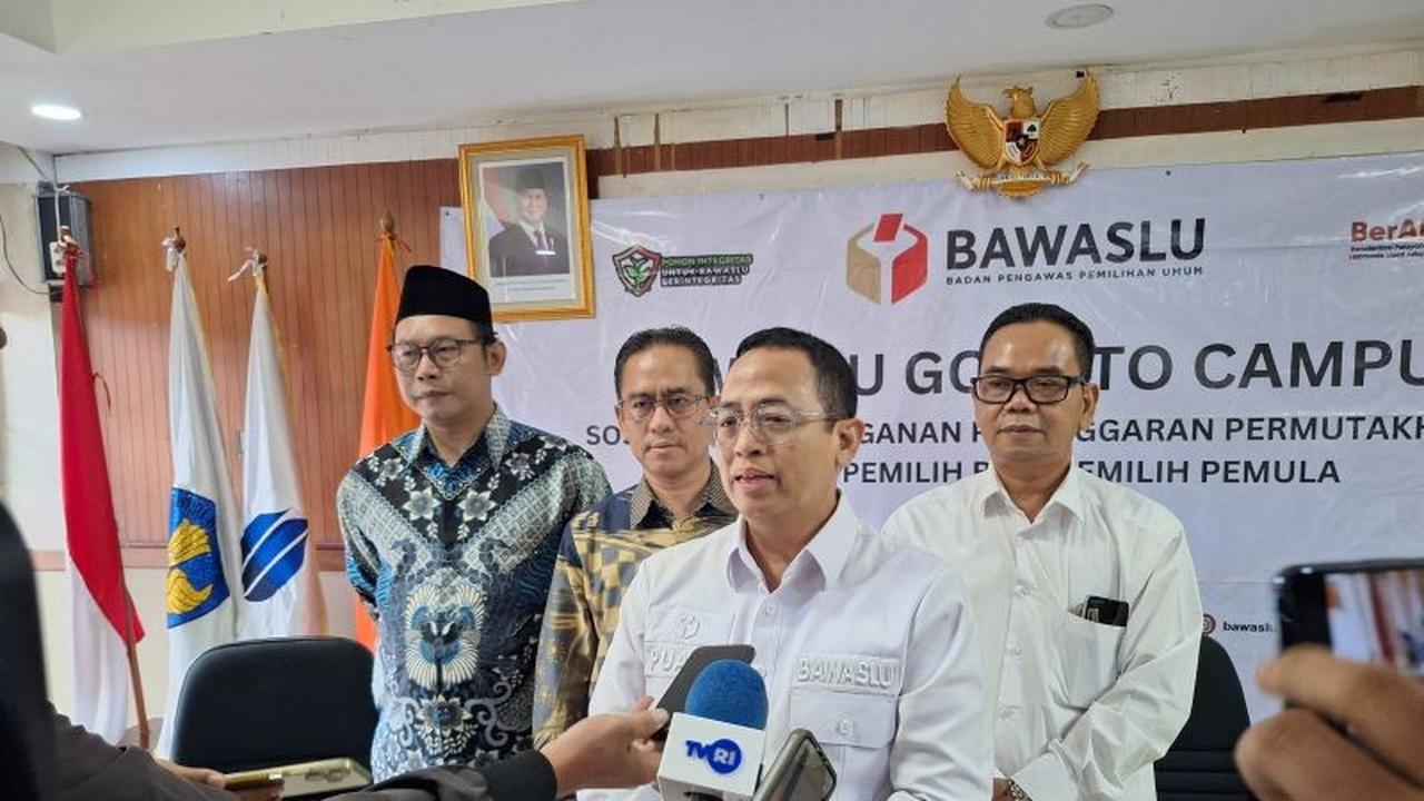 Bawaslu Gencarkan Sosialisasi Pemutakhiran Data Pemilih ke Civitas Akademika