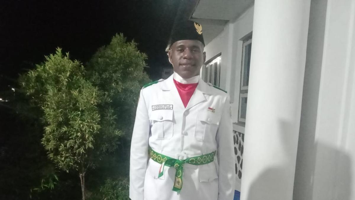 Perjuangan Dominggus, Merantau dari Papua ke Larantuka Seorang Diri Tak Disangka jadi Komandan Paskibra di NTT