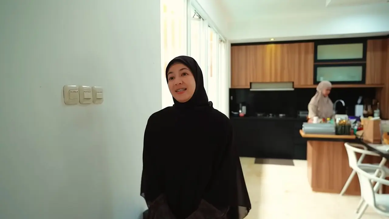 Potret Dapur Rumah Baru Natasha Rizky