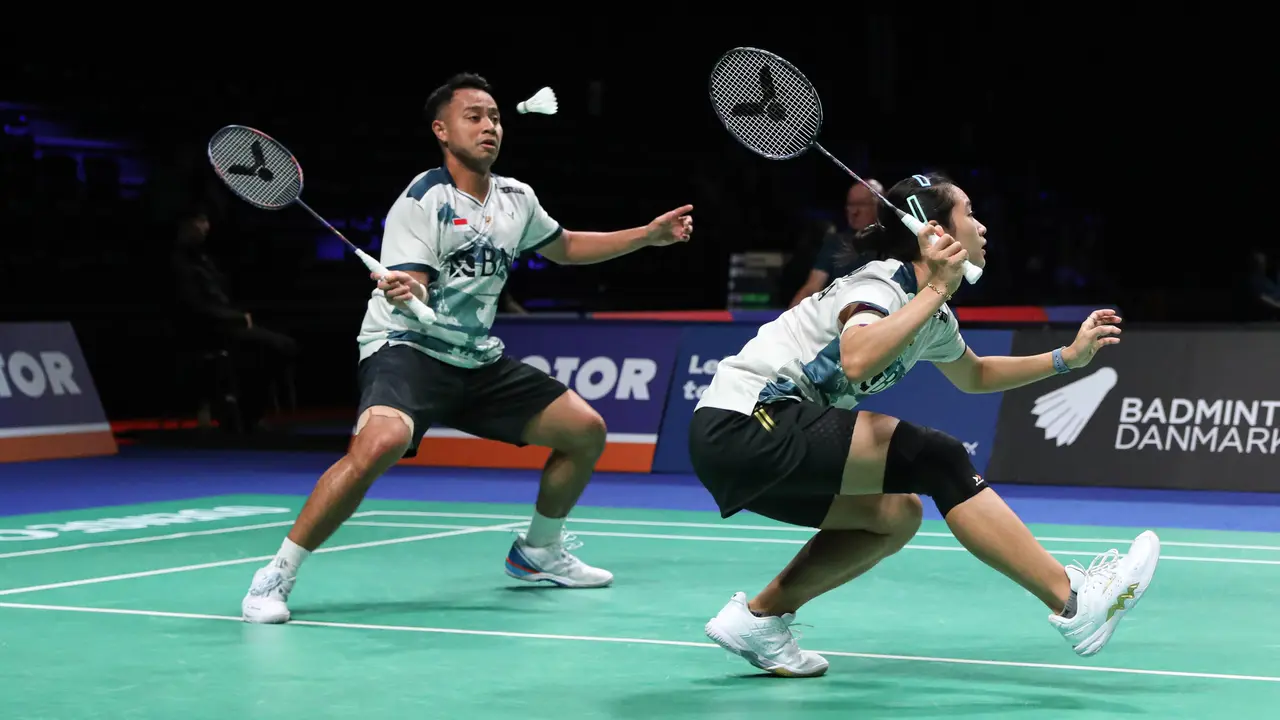 Rehan Naufal Kusharjanto/Lisa Ayu Kusumawati - Denmark Open 2023 - Bulu Tangkis