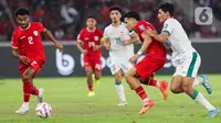 Ali Jasim menggandakan keunggulan Irak di menit ke-88. (Liputan6.com/Herman Zakharia)