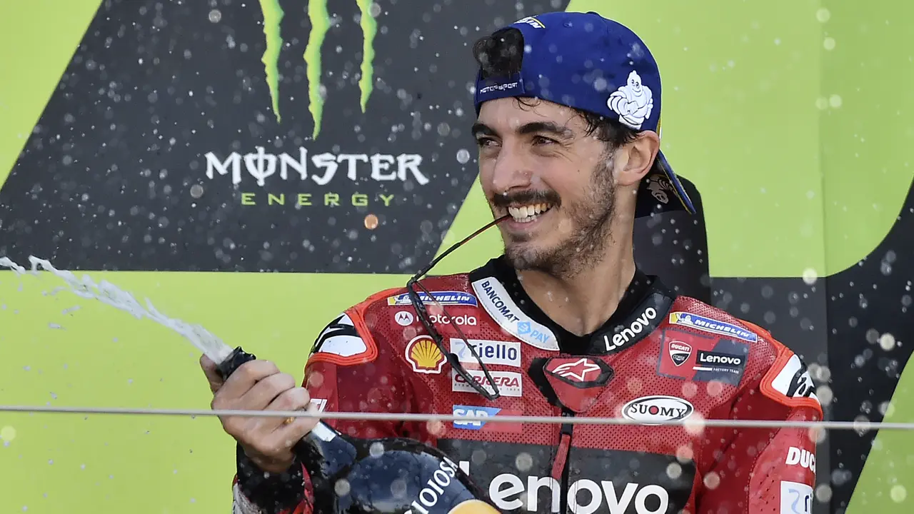 Foto: Francesco Bagnaia Rajai MotoGP Inggris 2022 dan Raih Gelar Back to Back di MotoGP Musim Ini