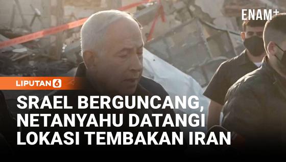 Tembakan Balasan Iran ke Israel, Netanyahu Sebut Nuklir Iran Bahayakan Dunia