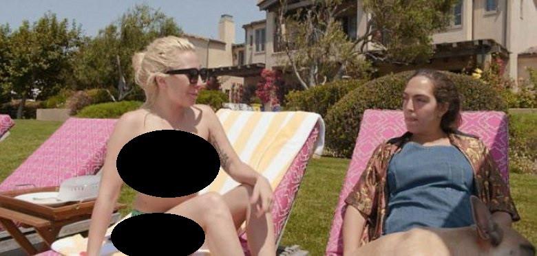 Lady Gaga di film dokumenter Gaga: Five Foot Two. (Ace Showbiz)