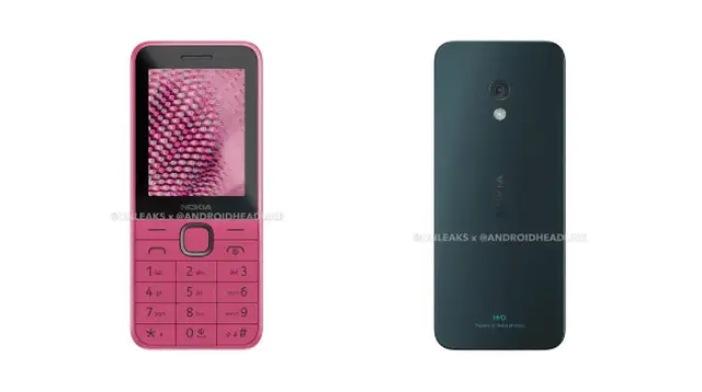 Bocoran Desain Nokia 225 4G (Dok: Android Headlines)