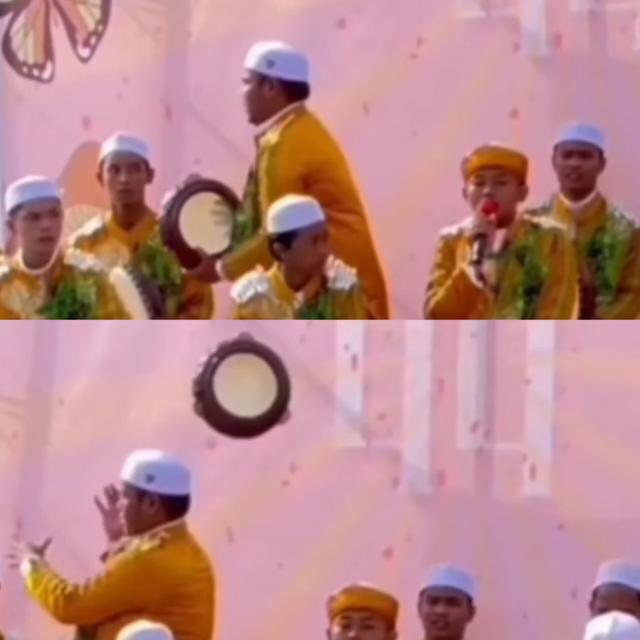 5 Kejadian Lucu saat Penampilan Hadroh, Ada yang Nyanyi Kolam dalam Ikan