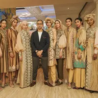 Ide baju Lebaran dari Svarna by IKAT Indonesia (Foto: Dok. Svarna by IKAT Indonesia/Andra Ramadhan)