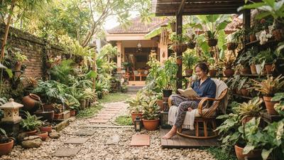 7 Ide Taman yang Tetap Cantik Meski Tanpa Rumput, Cocok untuk Pemilik Introvert