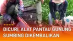 Alat pemantau Gunung Sumbing beberapa hari yang lalu dilaporkan hilang.
