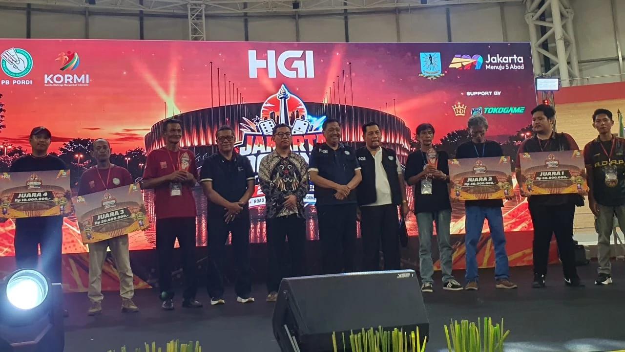 Ribuan Atlet Bertanding di Jakarta Domino Tournament 2026, Wakil Makassar Juara Usai Tumbangkan Wakil DKI Jakarta