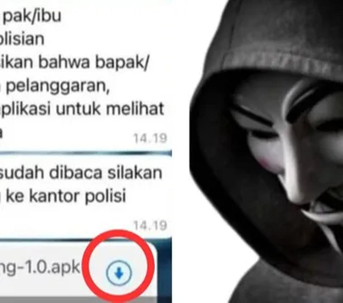 "Jangan dibuka kalau nggak kenal atau merasa beli sesuatu. Nggak usah diakses, langsung blokir saja. Penipuan berkedok kurir paket ini akan bisa menguras saldo rekening," katanya.