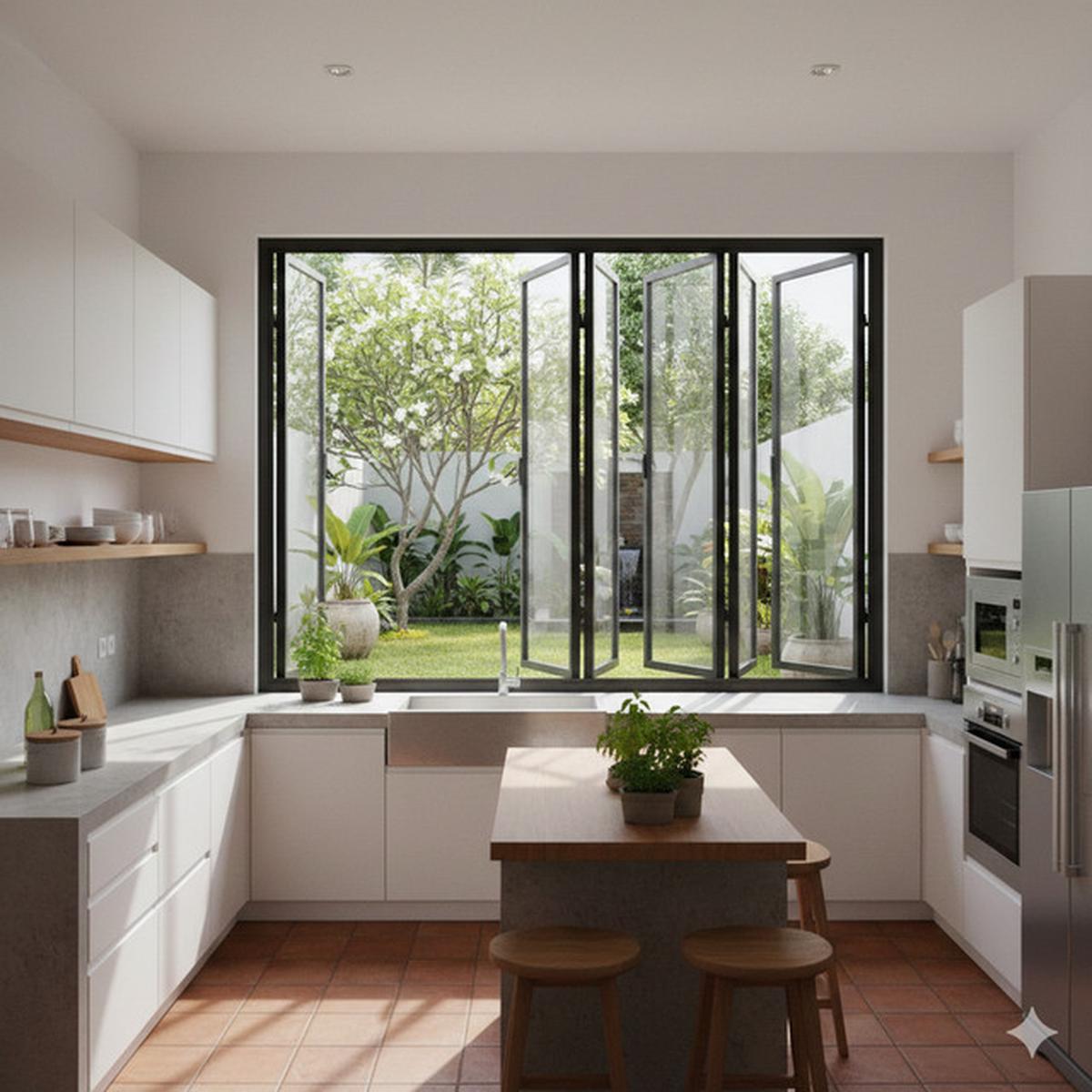 Model Jendela Dapur Aluminium Rumah Minimalis