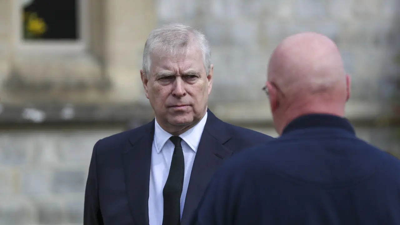 Pangeran Andrew. (Steve Parsons/Pool Photo via AP, File)