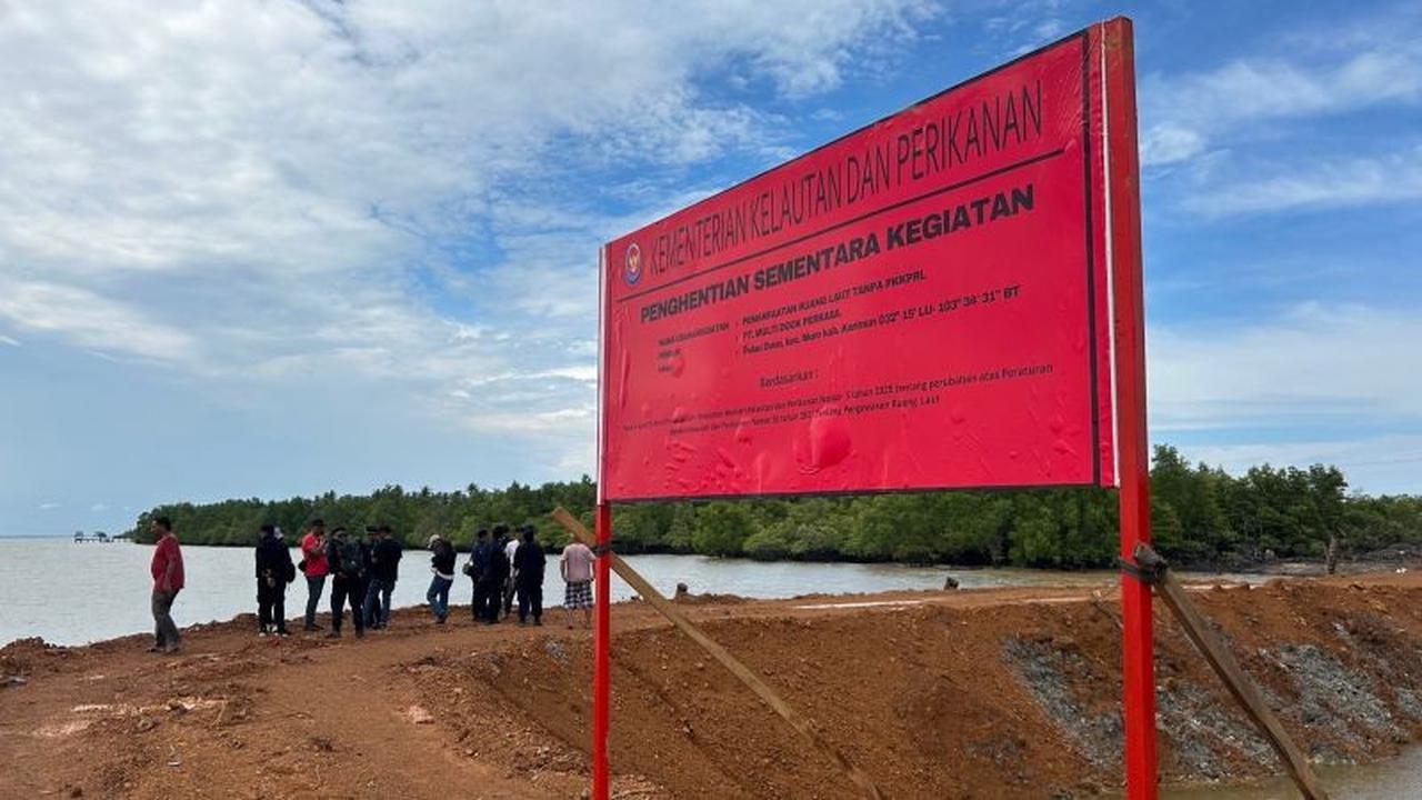 Fakta Mengejutkan: 7 Pemanfaatan Ruang Laut Ilegal di Kepri Disegel KKP, Ini Alasannya!
